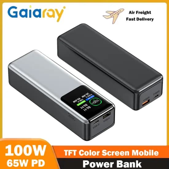 gaiaray 100w 보조 베터리 20000mAh 43,427원