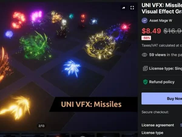 UNI VFX: Missiles &amp; Explosions..