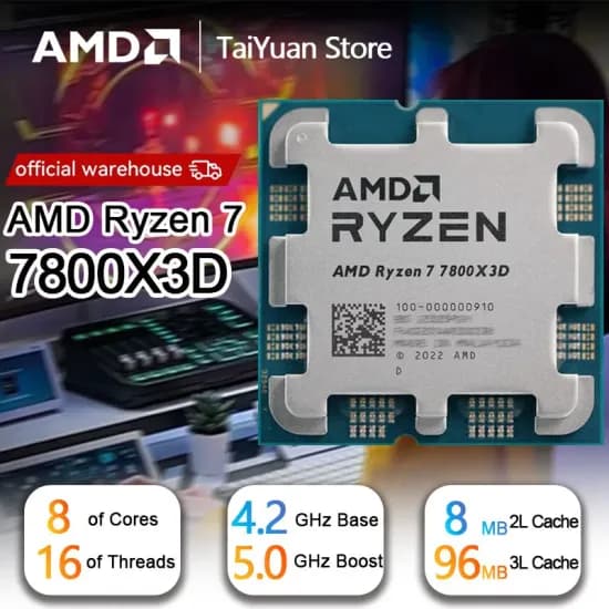 AMD 라이젠 7 7800X3D (₩417,430원)