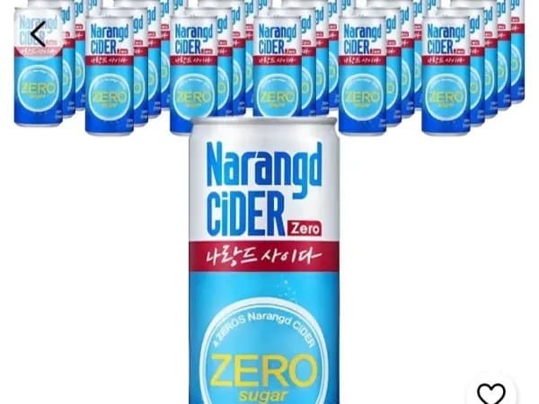 나랑드사이다 제로 245ml 30개