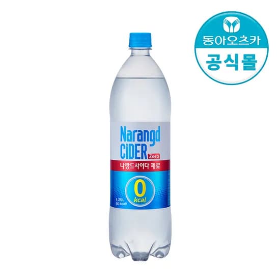 나랑드 사이다 제로 1.25L 12입