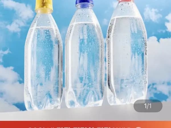 라인바싸 500ml 무라벨 PET 3종 택 2박스