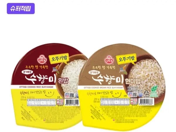 멤버십 오뚜기밥 16개 (9,890원/무료)