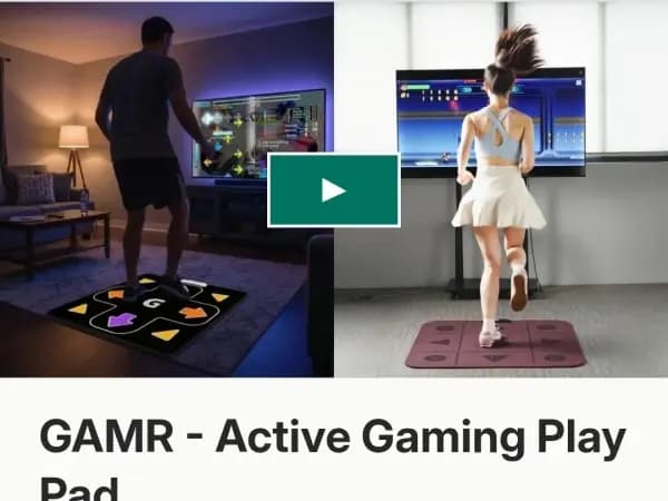 GAMR 게이밍 DDR 패드 킥스타터 진행중