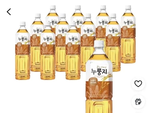 웅진 누룽지차 1.5L 12개 (11,280원)