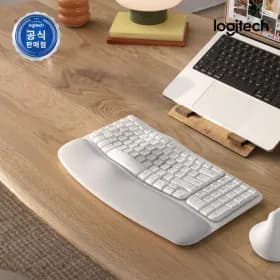 로지텍 코리아 WAVE KEYS 맥용 무선 키보드 (41,980원)
