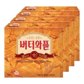 버터와플 316g 4팩 (유클12,880원/무료)
