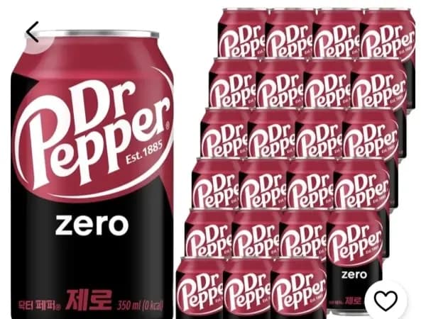 닥터페퍼 제로 350ml 24개