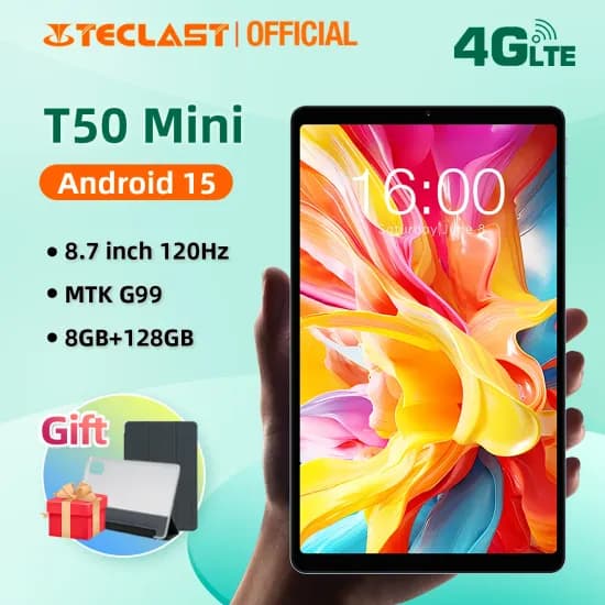 Teclast T50 mini 안드로이드 LTE 태블릿 ₩126,959