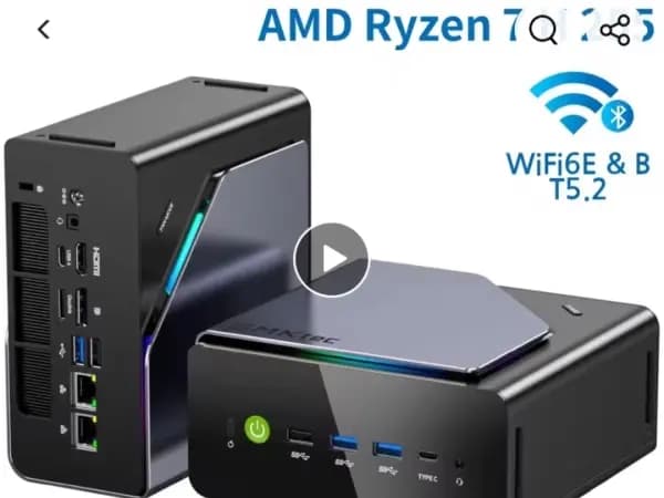 FIREBAT 미니PC AMD 6600H 16G/512G($183~)/무료