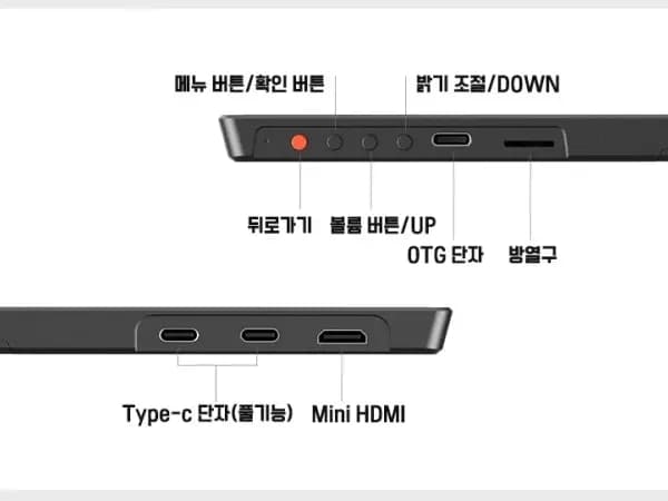 12.3인치 터치식 휴대용 모니터 / 118,980원