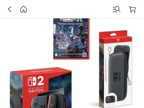 닌텐도 스위치 2 마카세트+포켓몬레전드 ZA ₩799,600