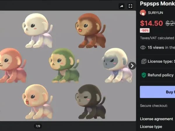 Pspsps Monkey