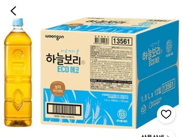 하늘보리 에코 무라벨 1.5L 12개