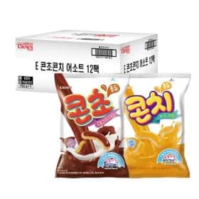 콘초66g+콘치66g 총12봉 (10,480원)