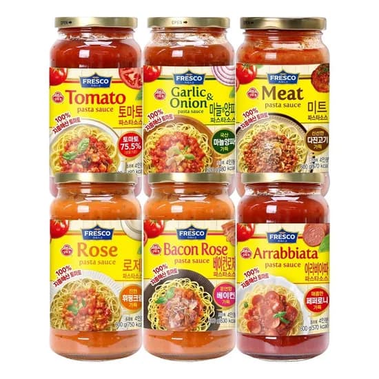 오뚜기 파스타소스 2개+3개 총 5개 (16,950원/무료)