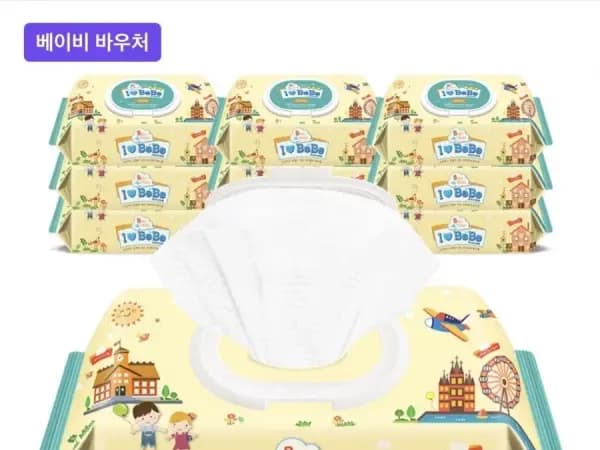 아이러브베베 아이보리 캡형 72매 20팩 물티슈 11,800원