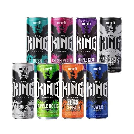 롯데칠성 핫식스 더킹 8종 355ml 24캔 (17,780원/무료)