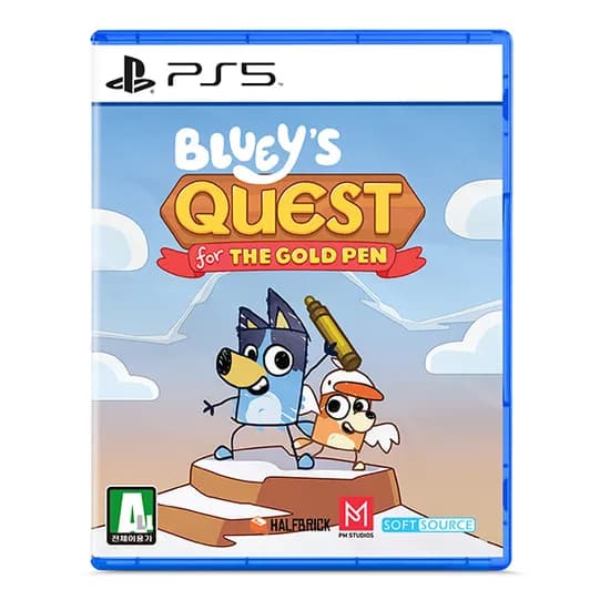 PS5 블루이 퀘스트 황금펜을 위한 대 모험 예약판매 / 55,800원