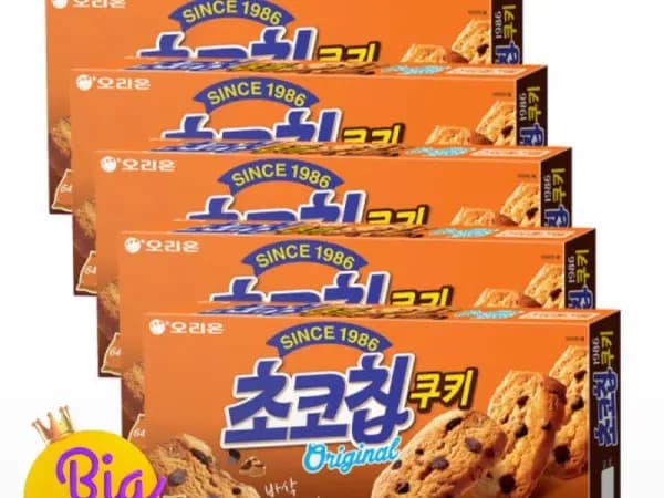 오리온 초코칩쿠키 256g X5개