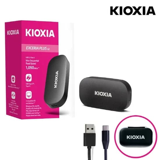 키옥시아 엑세리아 플러스 G2 2TB 외장 SSD