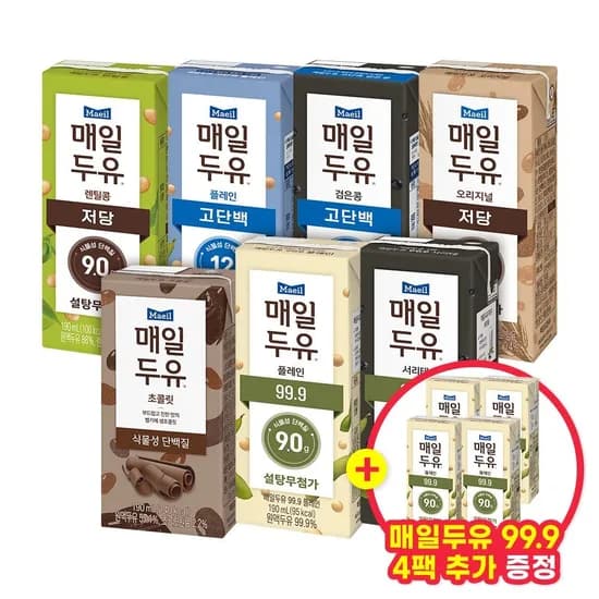 매일두유 99.9 서리태 48팩 (26,210원/무료)