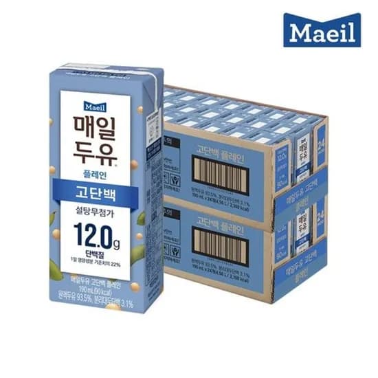매일두유 고단백 190ml 48팩 27,900원
