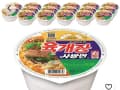 육개장 사발면 86g x 18개 (11,850원/무료)