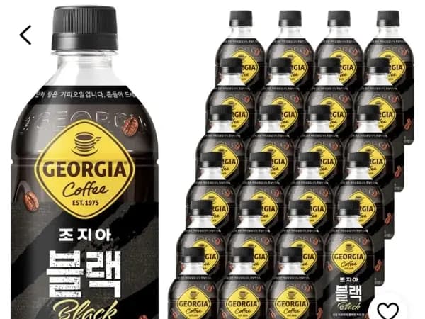 조지아 크래프트 아메리카노 470ml 24개 (16,980원/무료)