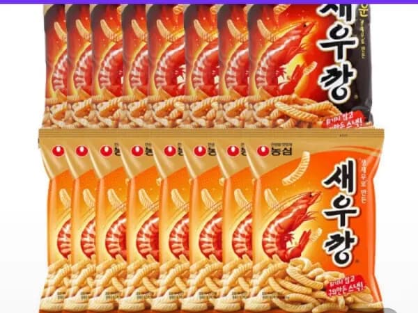 새우깡 8봉+매운새우깡 8봉 (15,170원/무료)