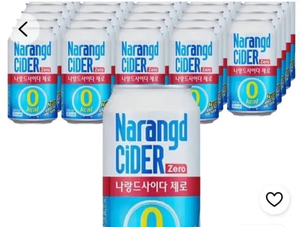 나랑드 사이다 345ml 72캔 (24,800원/무료)