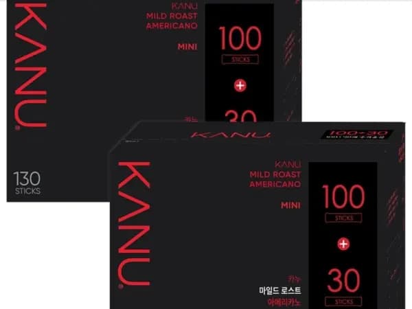 카누 미니 마일드 아메리카노 260개 (37,520원/무료)