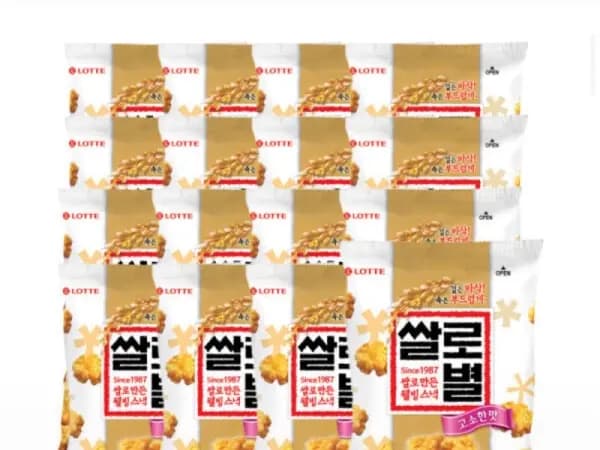 쌀로별 오리지널 62g 16입 (13,230원/무료)
