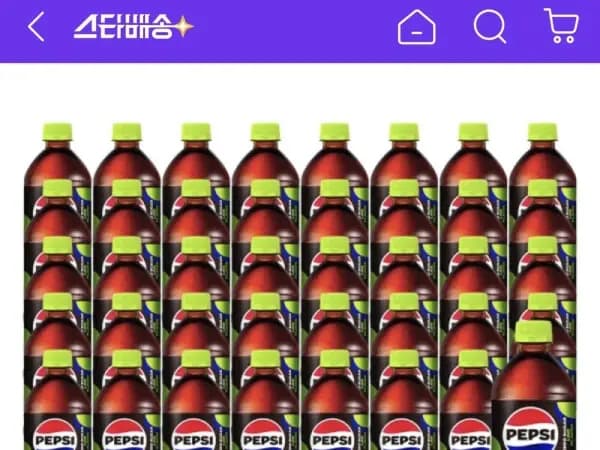 펩시제로라임 500ml 2박스(40병) (25,900/무배)