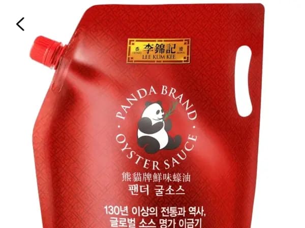 이금기 팬더 굴소스 파우치 2kg 6,100원