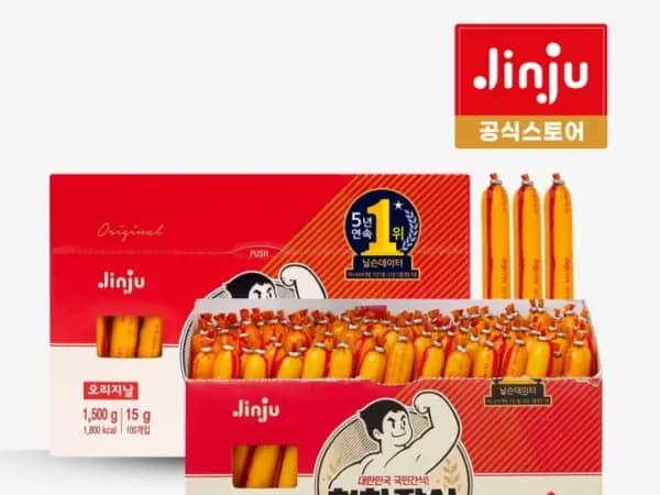 천하장사오리지날 1500gX2박스(네이버멤버십28,320원/무료)
