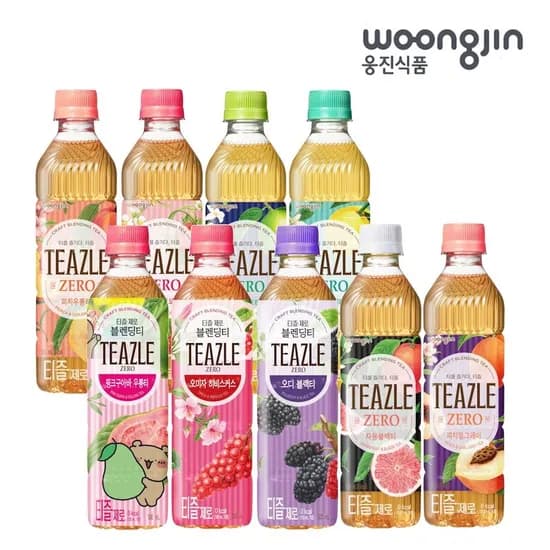 티즐 제로 블랜딩티 500ml x 20페트 (12,600원/무료)