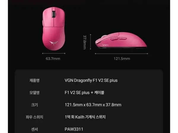 VGN Dragonfly F1 V2 SE+ 19,800원