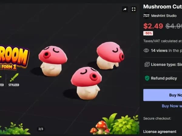 Mushroom Cute Series