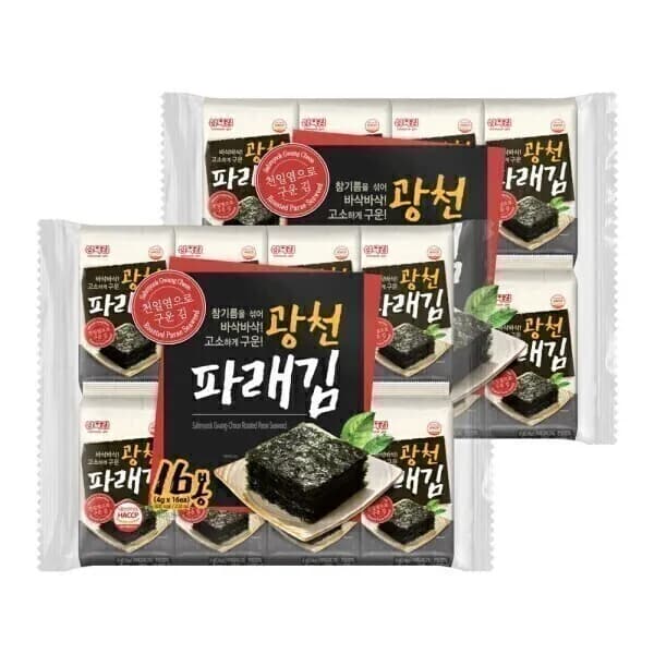 파래 도시락김 4g 32봉