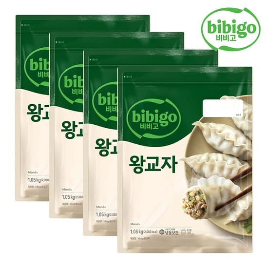 (품절)비비고 왕교자 1.05kgx4봉 (18,900원/무배)