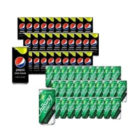 펩시제로210ml 30캔+사이다제로210ml 30캔(25,900원/무배)