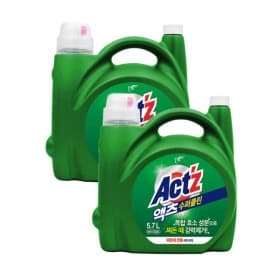대용량 액츠 수퍼클린 찌든때 5.7L 2개 (18,810원/무료)