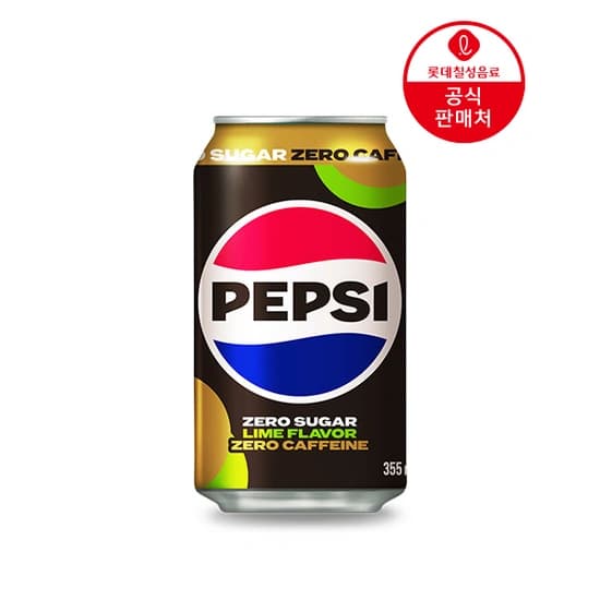 펩시라임제로카페인355ml 24캔 14,660원 토스페이 카카오페이