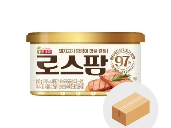 롯데웰푸드 로스팜97 / 스팸 10개 (19,970원 / 무배)