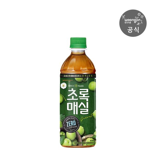 초록매실 제로 500ml 20개 / 14,450원