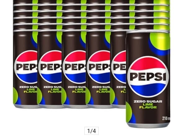 펩시제로 210mlx60캔 (유니버스클럽 22,950원/무료)