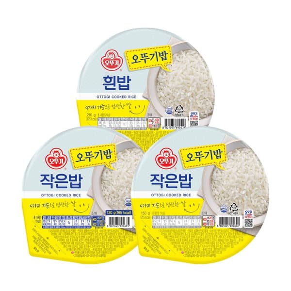 오뚜기밥 200g 36개 (24,630원)