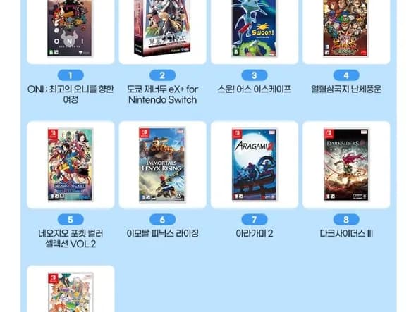 스위치 타이틀 디데이 할인(19,800원)