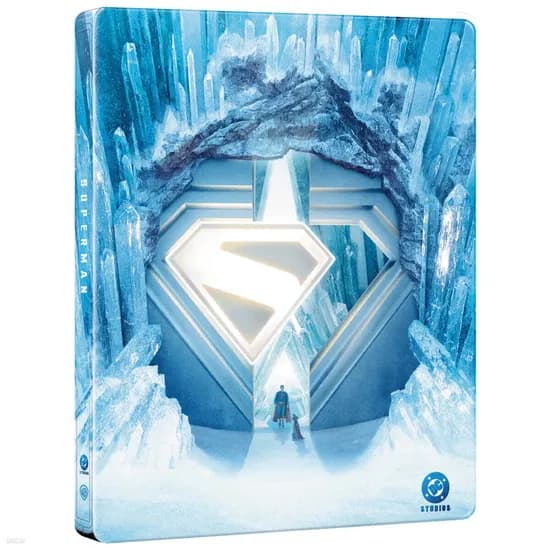 슈퍼맨 4K UHD 스틸북 한정판 블루레이 3종